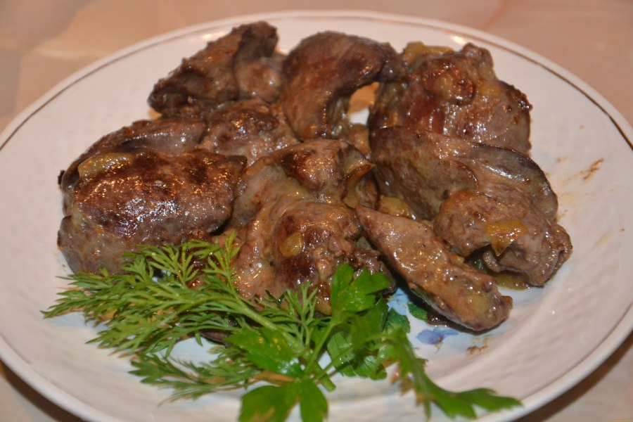 Приглтовленнся печень