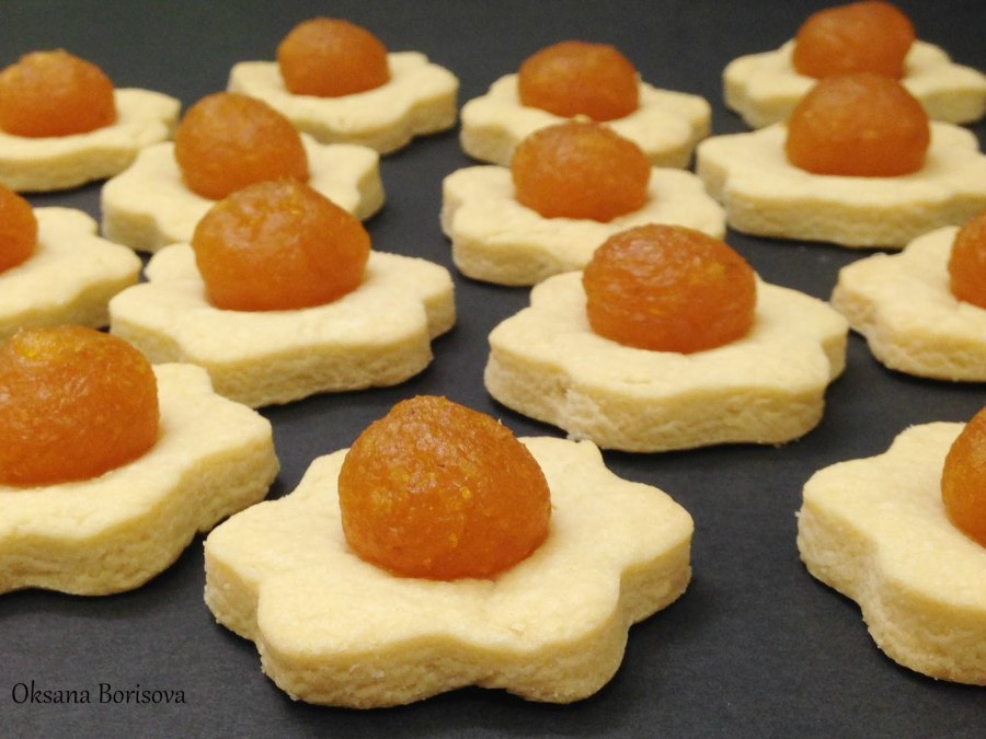 Печенье с ананасовым джемом 150 г Рикко