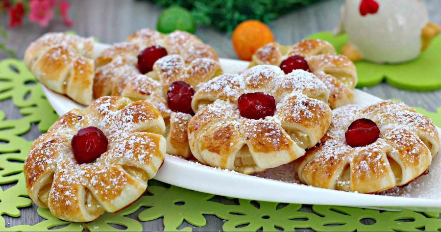 Печенье с ананасовым джемом