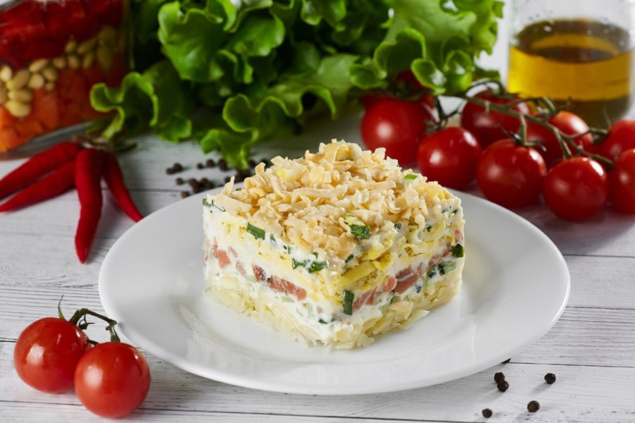 Салат курица под шубой