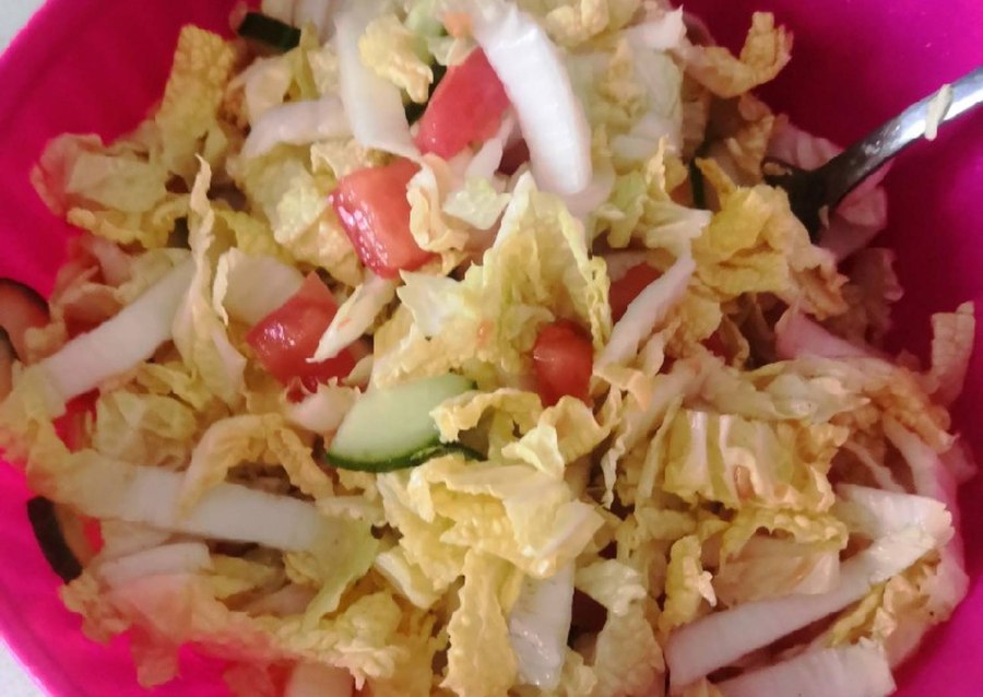 Салат морской Бриз с кальмарами