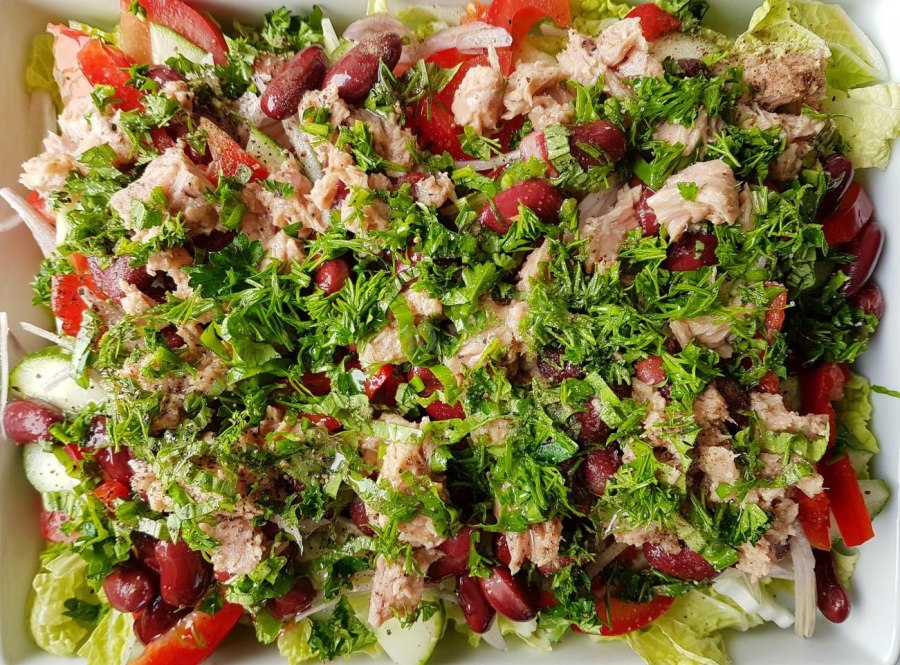 Оливье с пекинской капустой