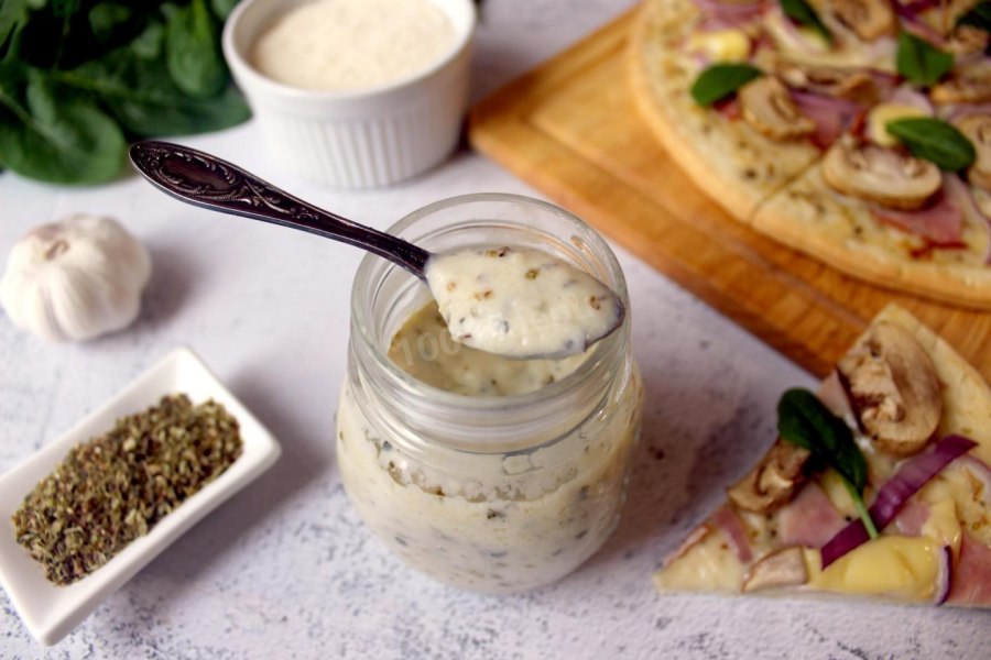 Пампушки на кефире с чесноком