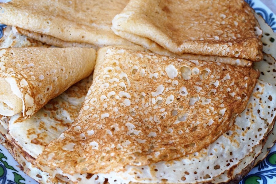 Блинчики на сыворотке