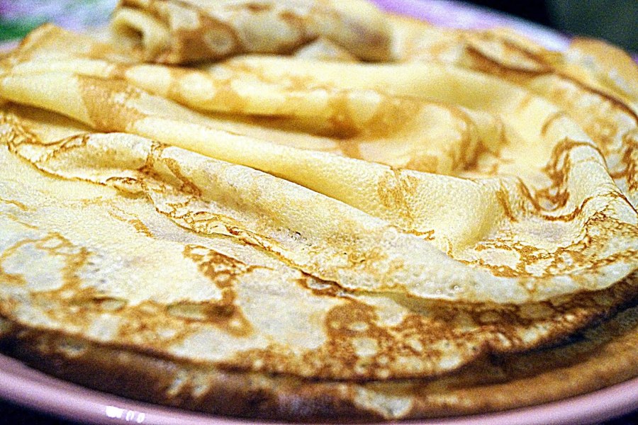 Блинчики на сыворотке очень вкусные