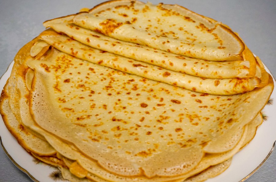 Блины на сыворотке