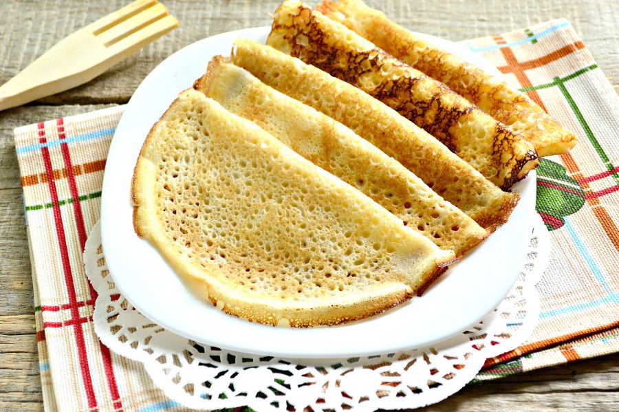 Блины на сыворотке