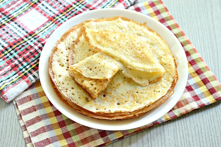 Кружевные блинчики