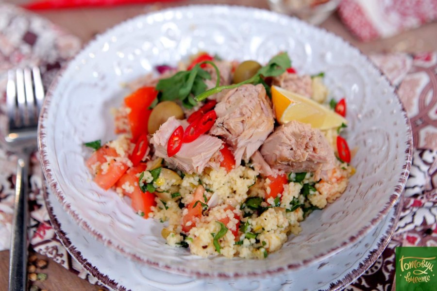 Кус кус с тунцом