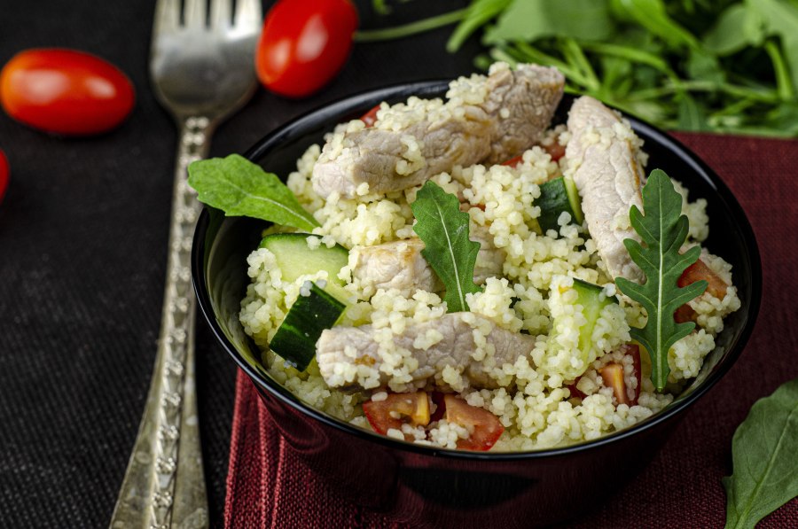 Киноа с томатами