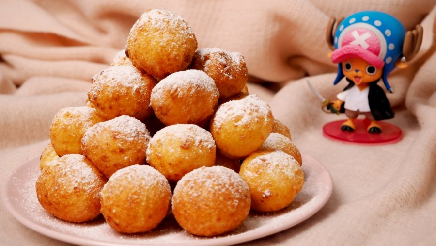 Круглые творожные шарики