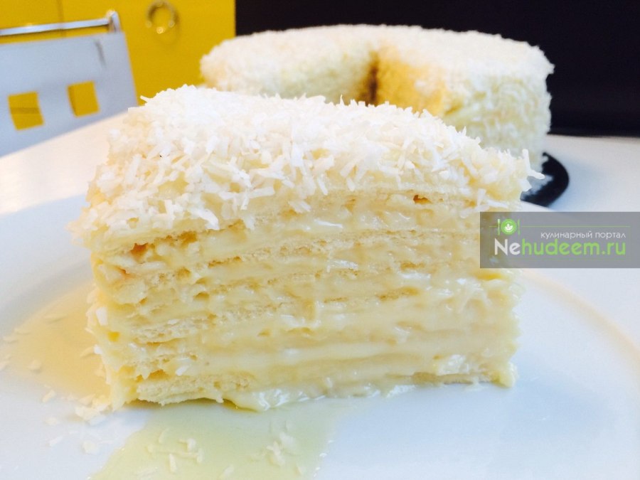 Кокосовый торт