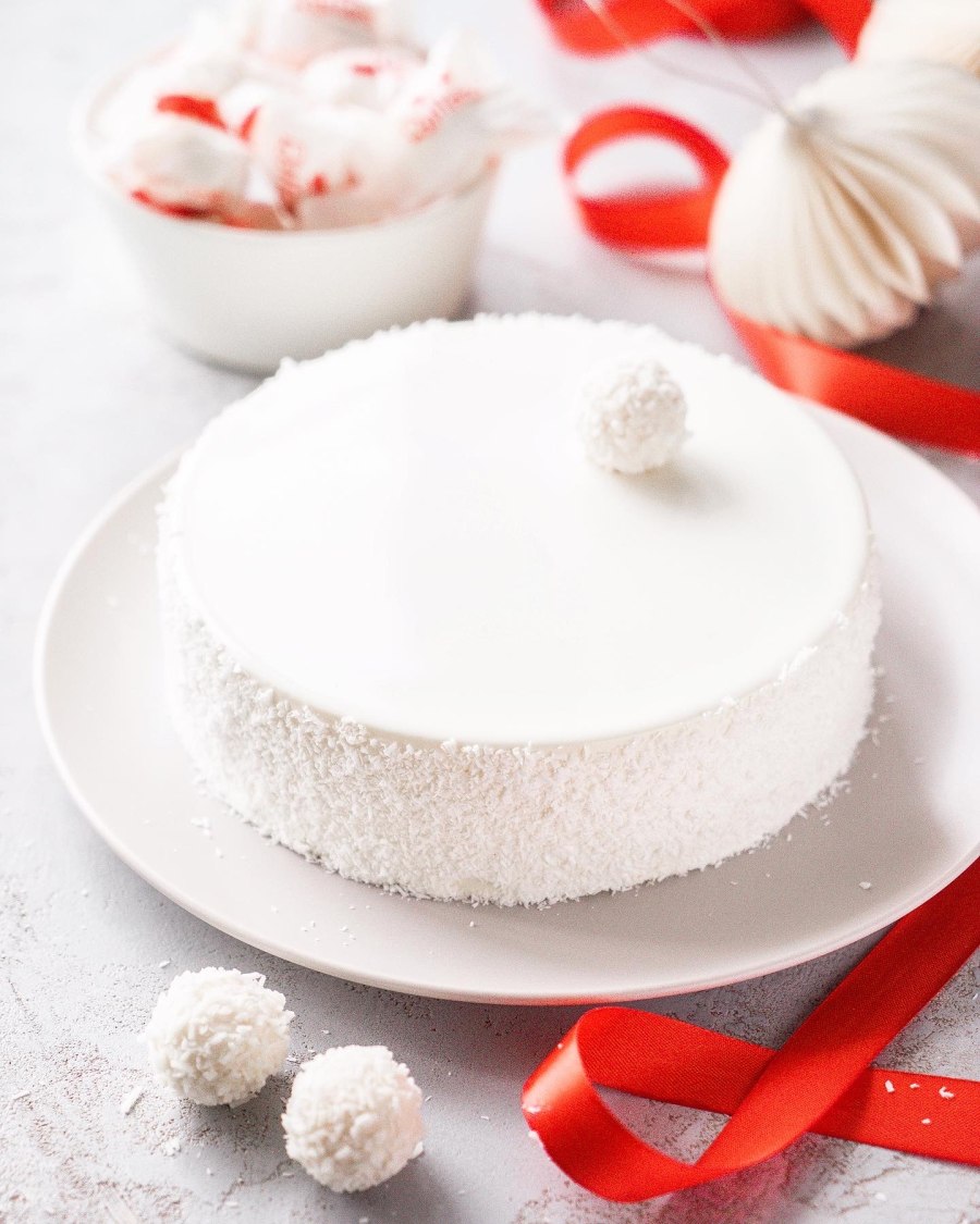 Украшения на торт кокосовая стружка