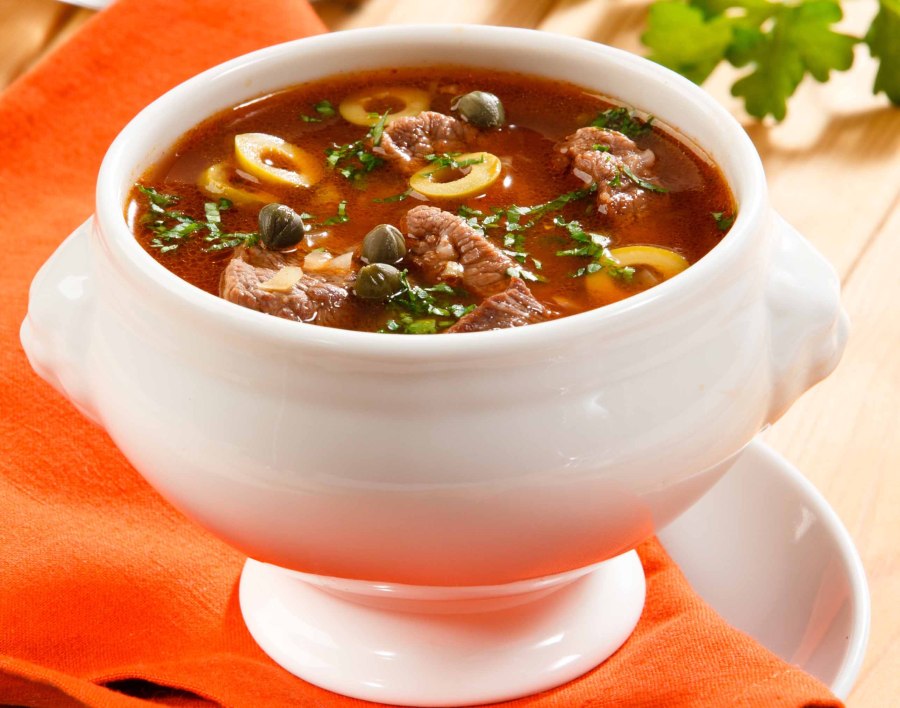 Осетинский суп лывжа