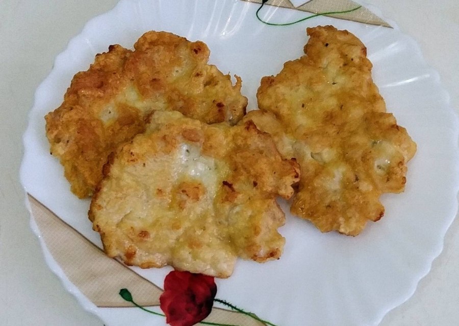 Оладьи из капусты