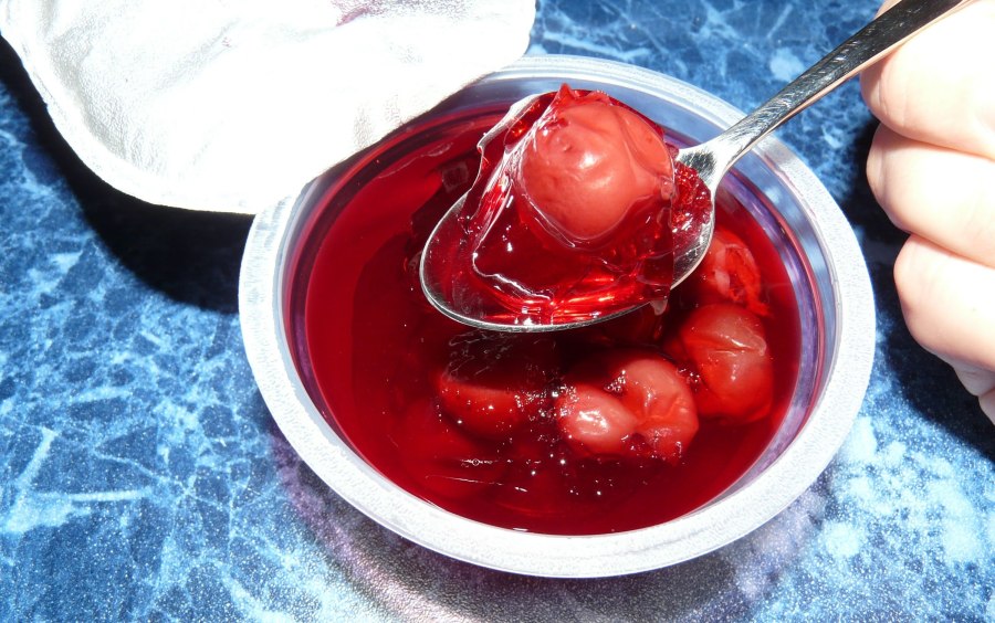 Вишневое варенье-желе