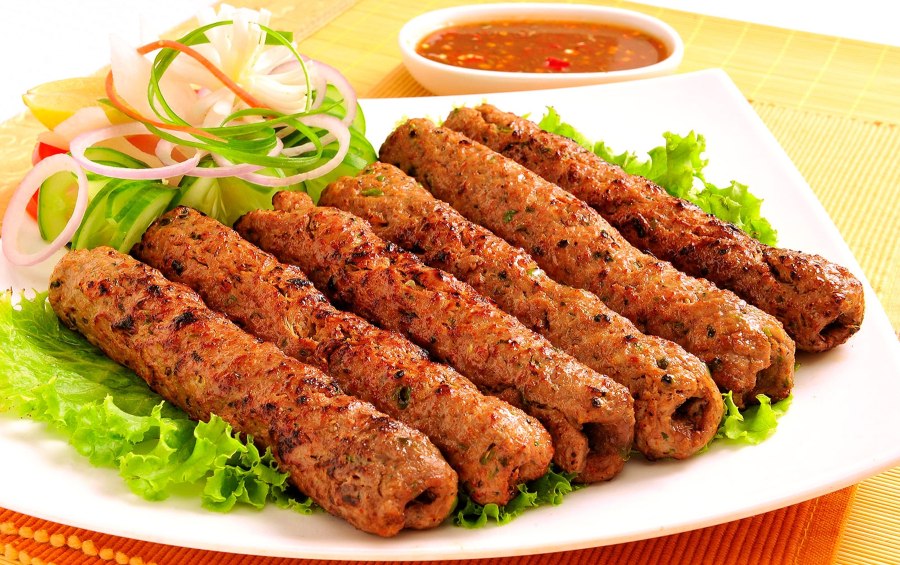 Люля кебаб на гриле