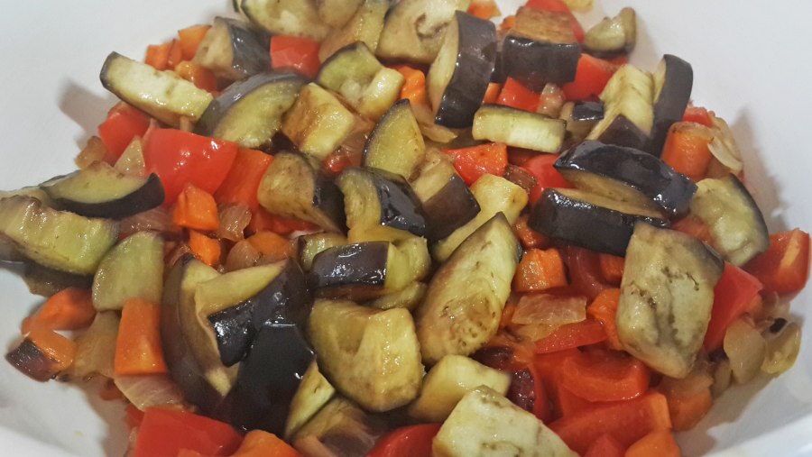 Овощи соте запеченные