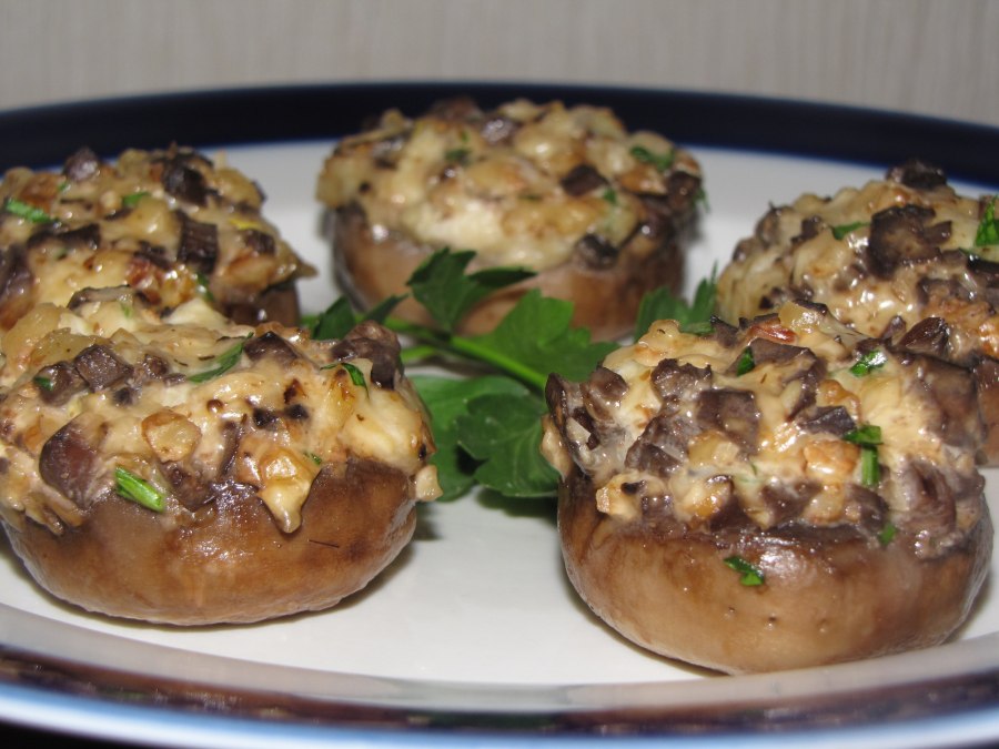 Фаршированные шампиньоны Юлия Высоцкая