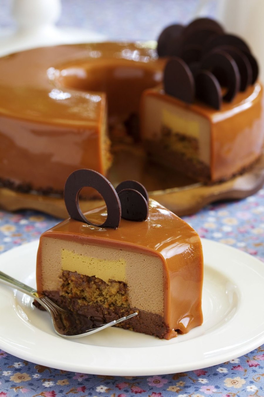 Мусс торт крем брюле