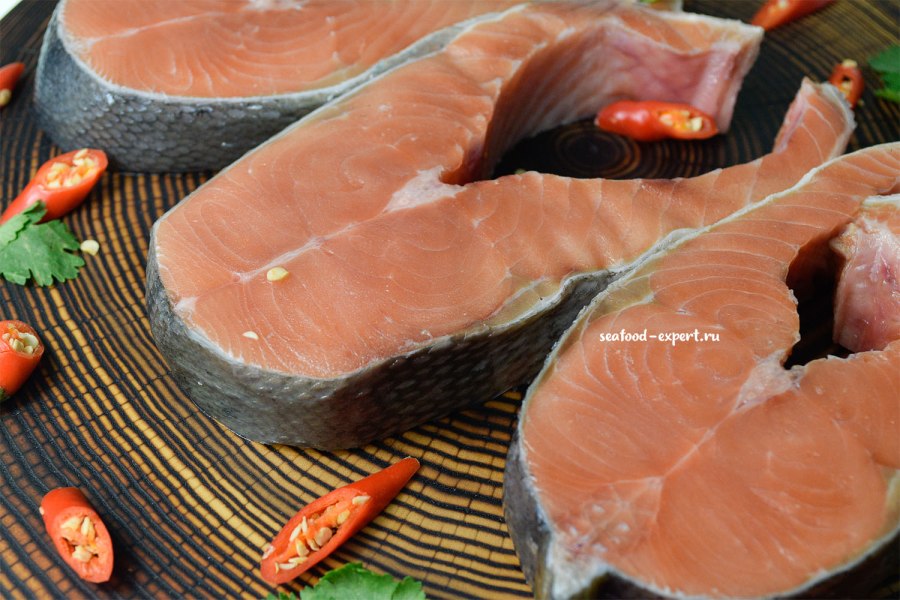 Лосось семга горбуша
