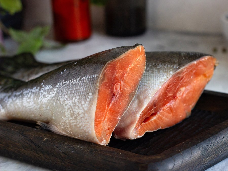 Семга лосось кижуч