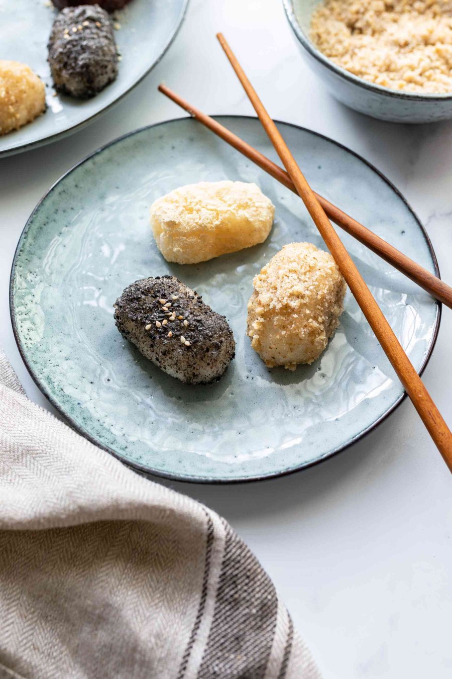 Шарики из рисовой муки