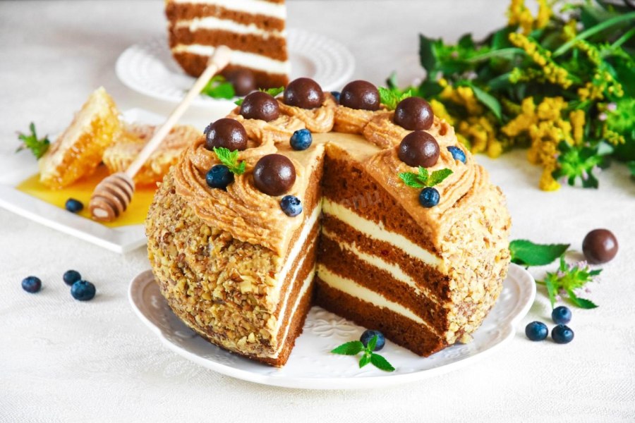 Вафельный торт