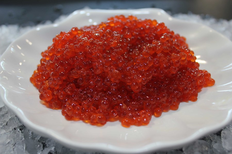 Икра кижуч бутерброд