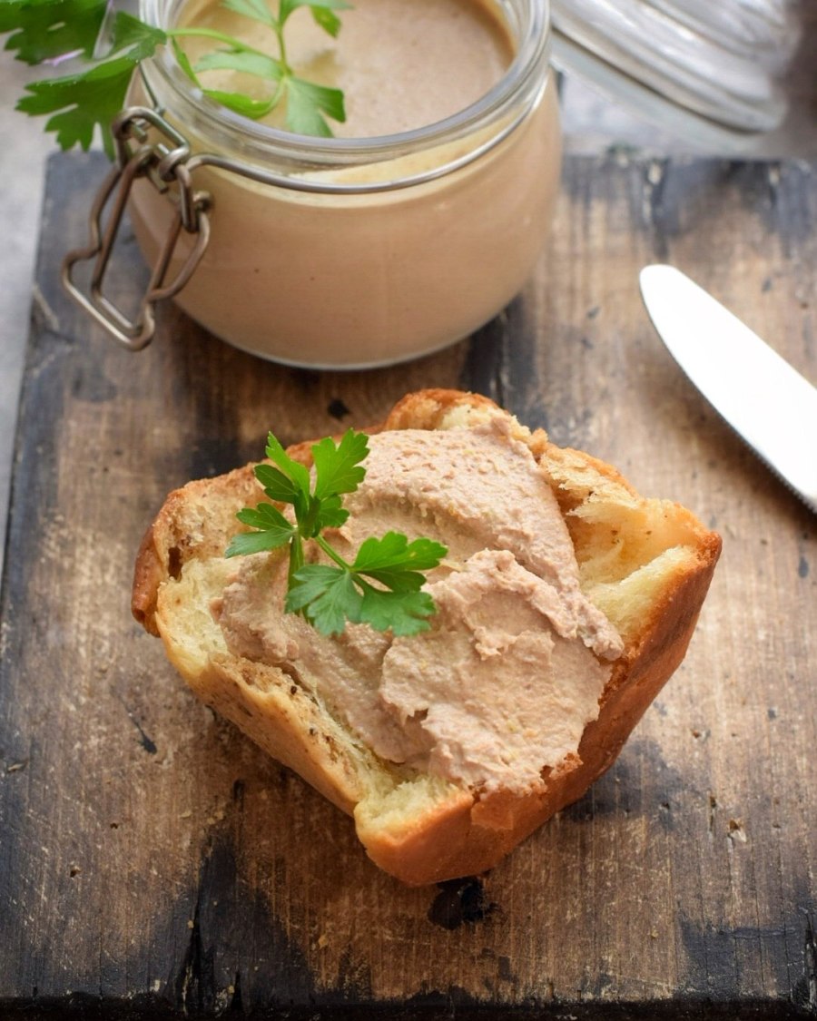 Печёночный паштет из куриной печени