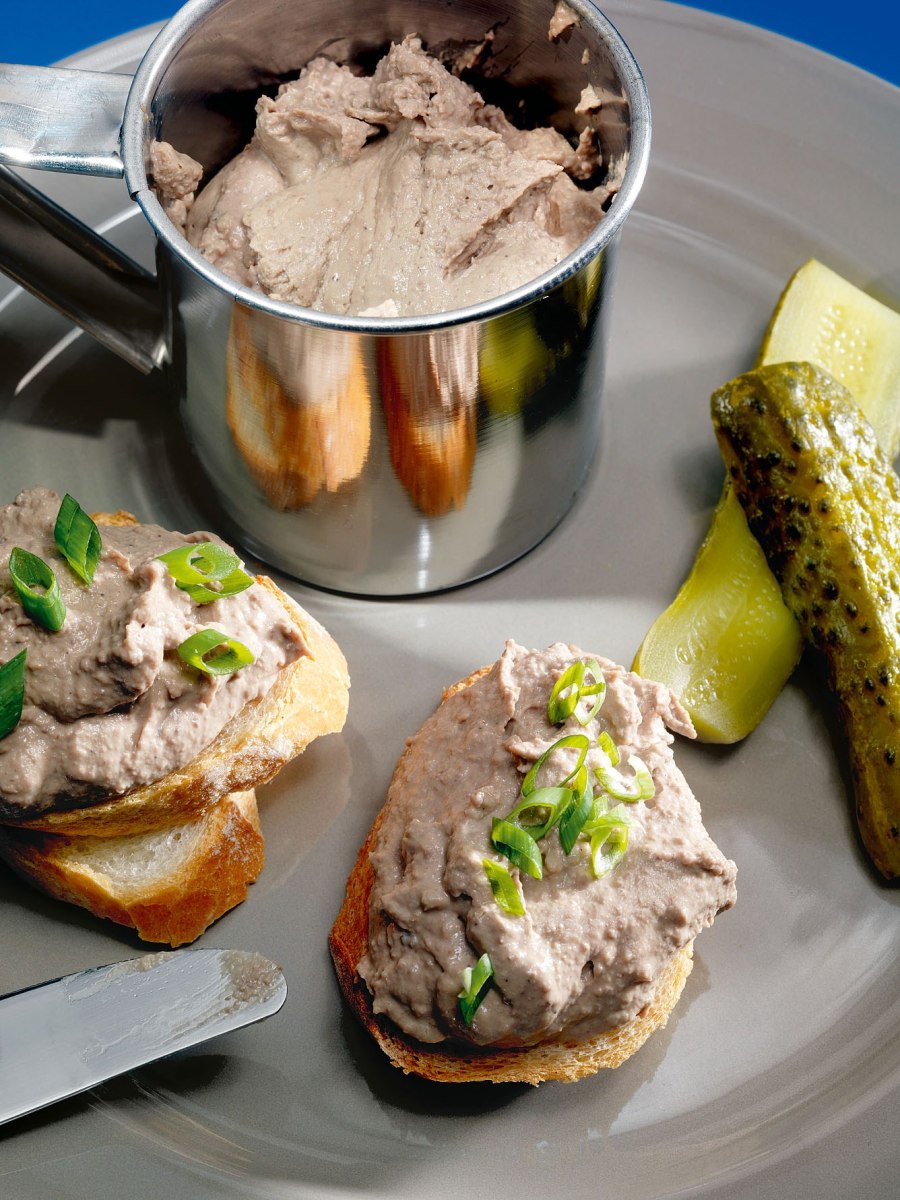 Печеночный паштет ,(куриной печени)