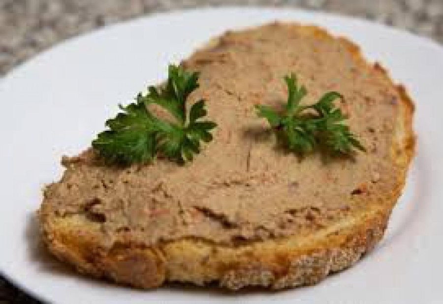 Домашний куриный паштет из печени