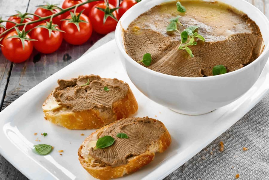 Паштет из куриной печени Джейми Оливер