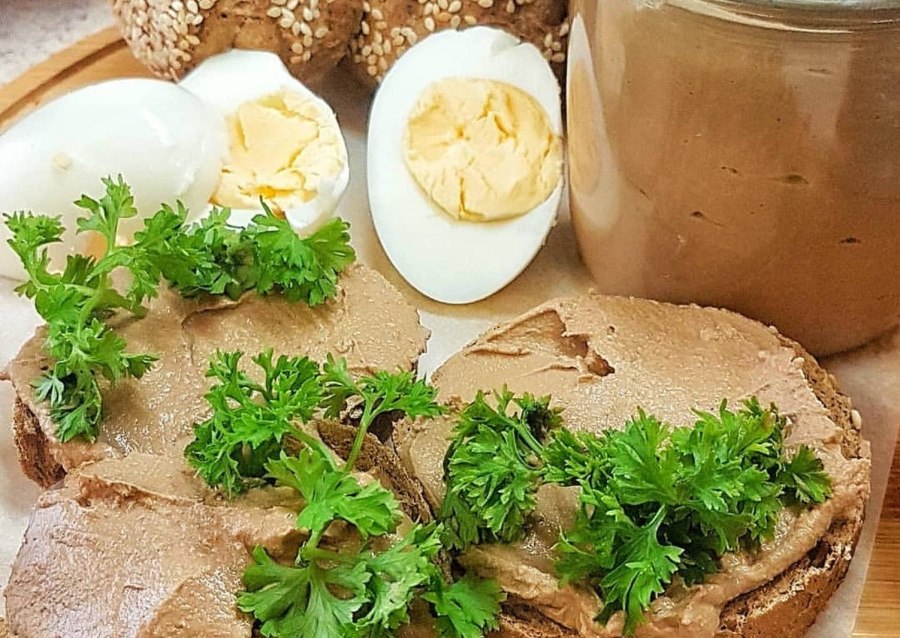 Печёночный паштет из куриной печени
