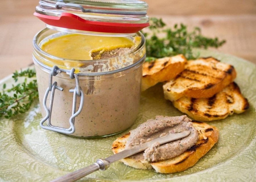 Паштет печеночный домашний из куриной печени