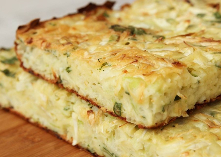 Капустный пирог заливной