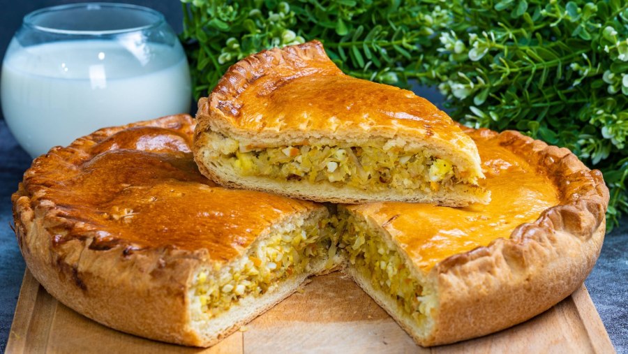 Пирог с капустой