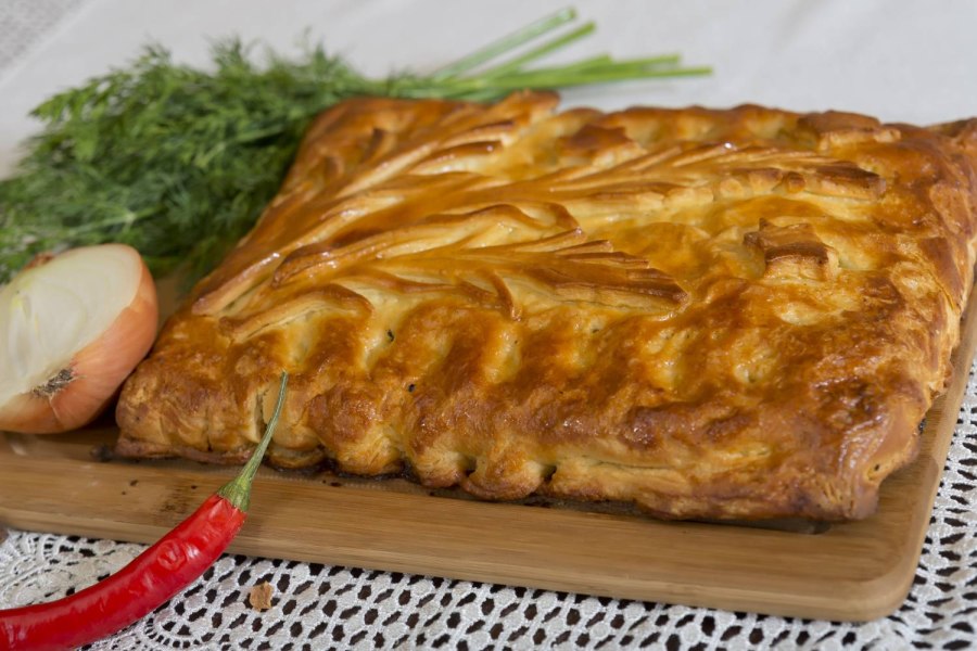 Пирог с капустой