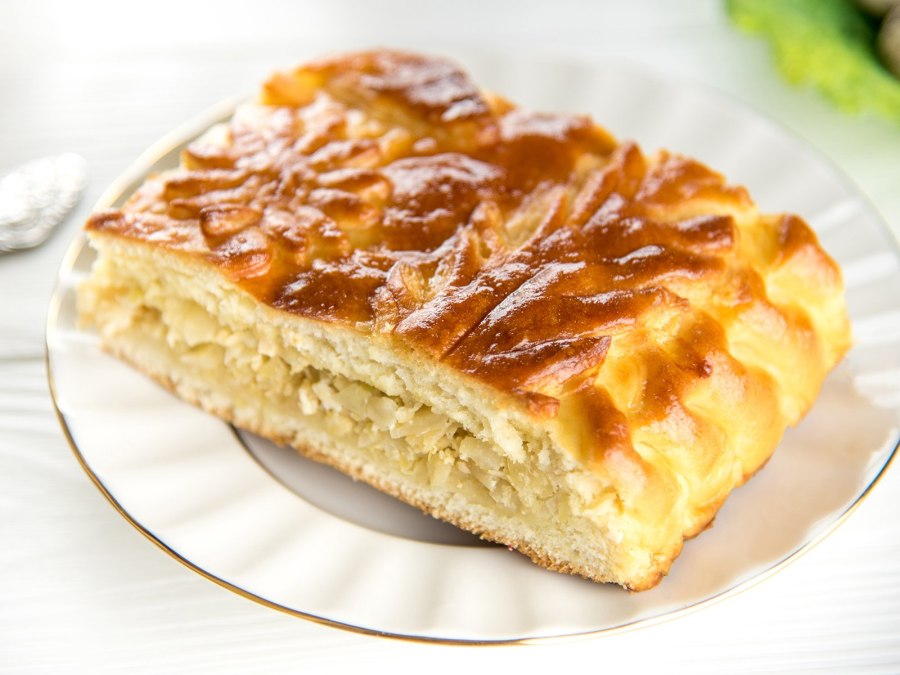Штолле пирог с капустой