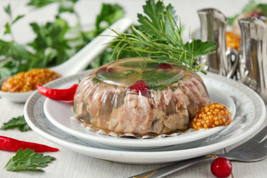 Холодец зельц