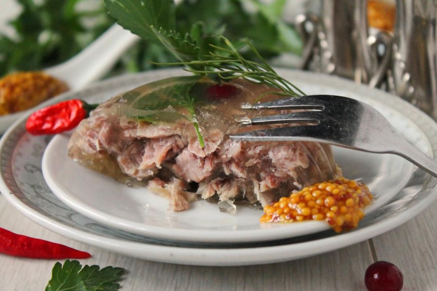 Куриный холодец