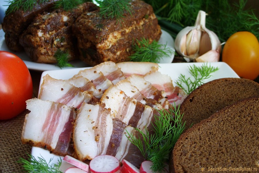 Самогончик с салом