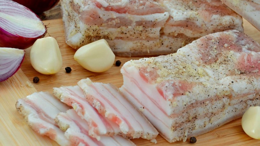 Сало соленое шпик