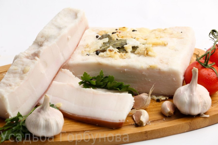 Сало белорусское соленое