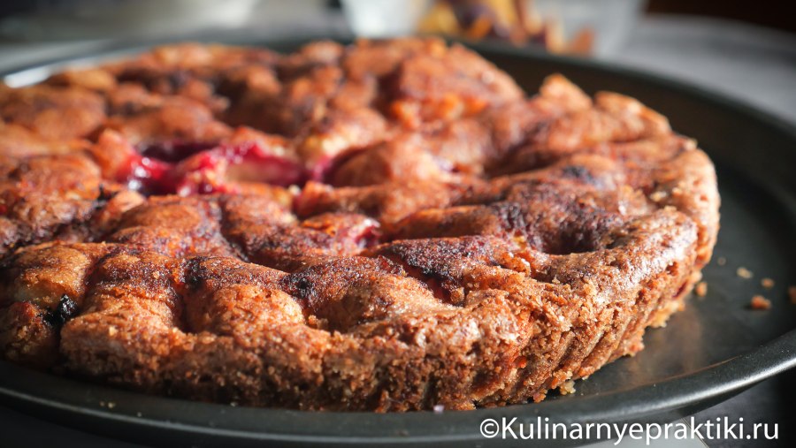 Пирог Нью-Йорк сливовый