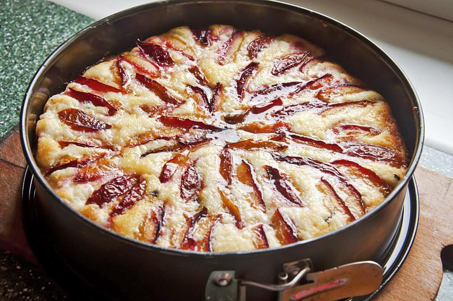 Пирог Нью-Йорк сливовый