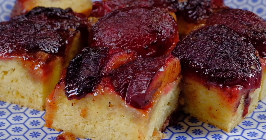 Пирог со сливами Нью-Йорк Таймс