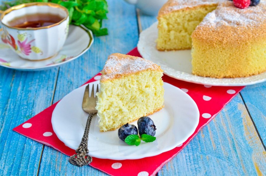 Мокрый бисквит