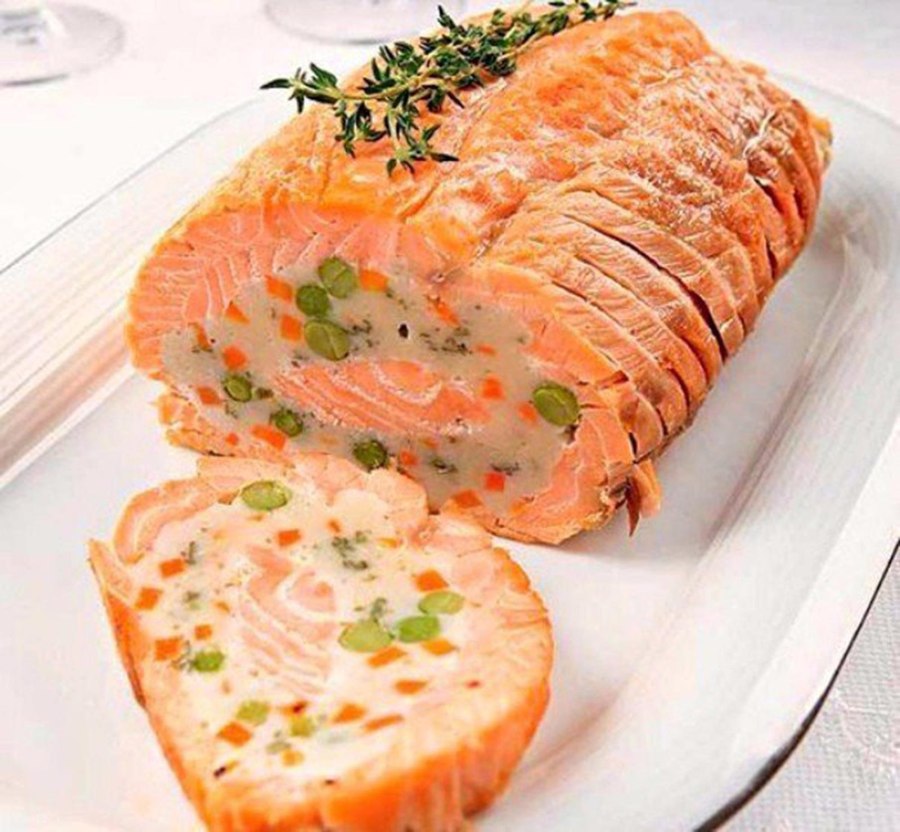 Куриный рулет "павлиний глаз"