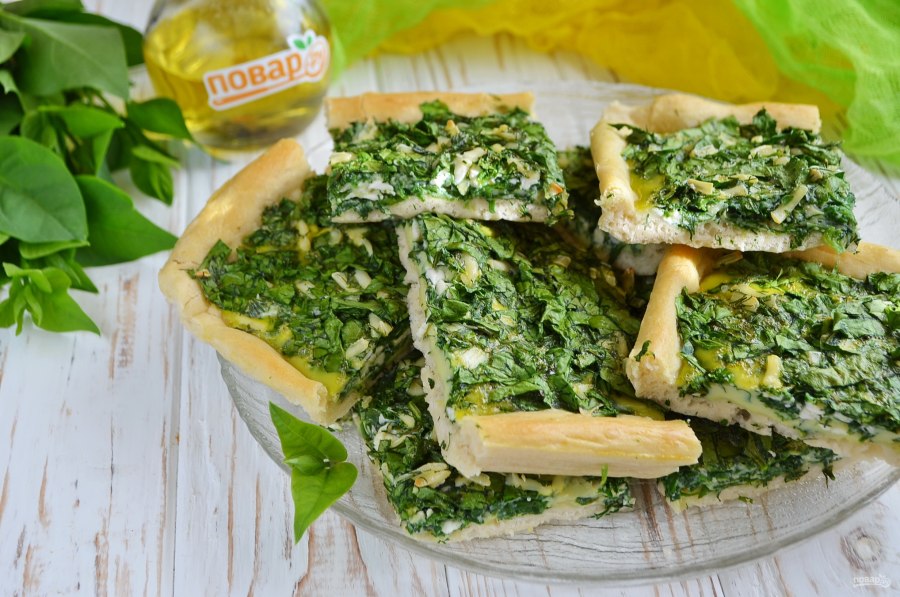 Пирог с укропом